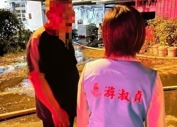 光華村祝融屋內付之一炬