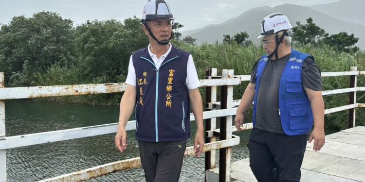 富里鄉長江東成巡視轄區橋樑、產業道路