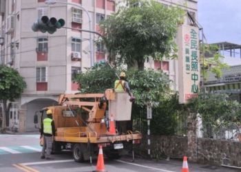因應颱風來襲　吉安鄉公所啟動防颱應變機制