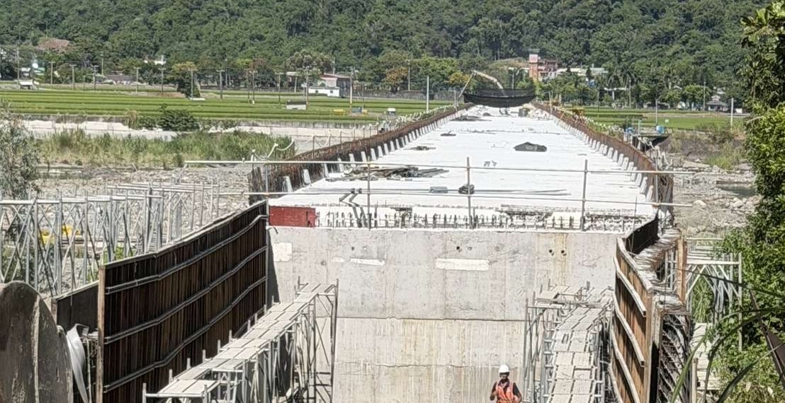 「崙天大橋」進度達百分之八十六拚十一月初通車