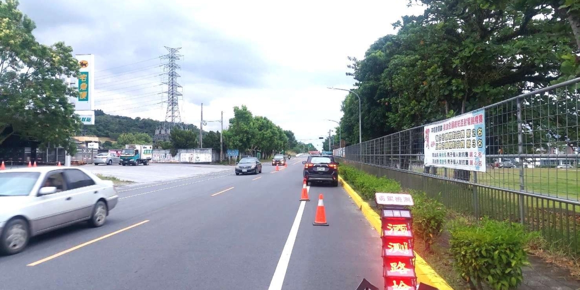 玉警雙十連假防制毒、酒駕守護用路人安全